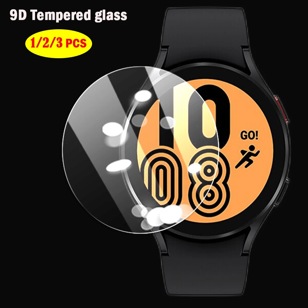 Vetro temperato per Samsung Galaxy Watch 4/classic/Active 2/Gear S3 44mm 40mm 46mm 42mm HD Clear pellicola protettiva per schermo idraulico