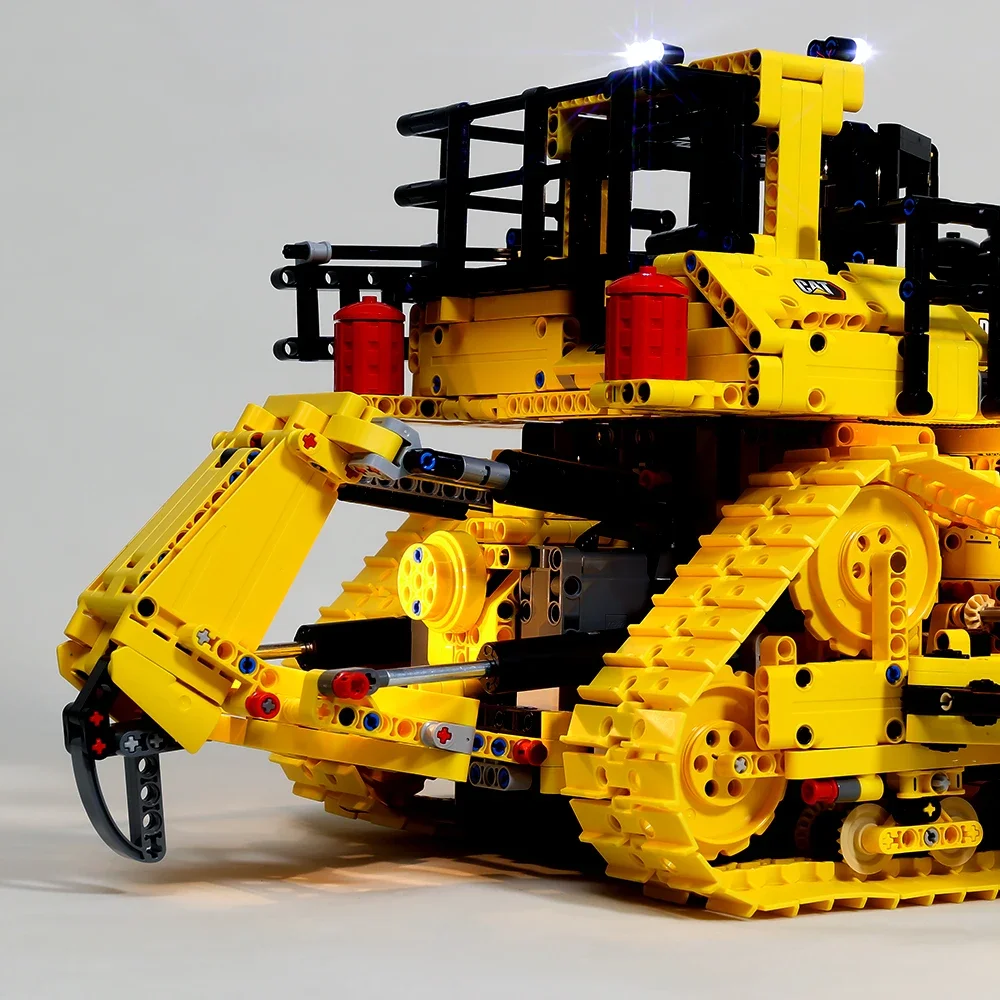 Led ライトキットテクニカル 42131 アプリ制御猫 D11 ブルドーザービルディングブロック DIY セット子供のギフトにはモデルは含まれません