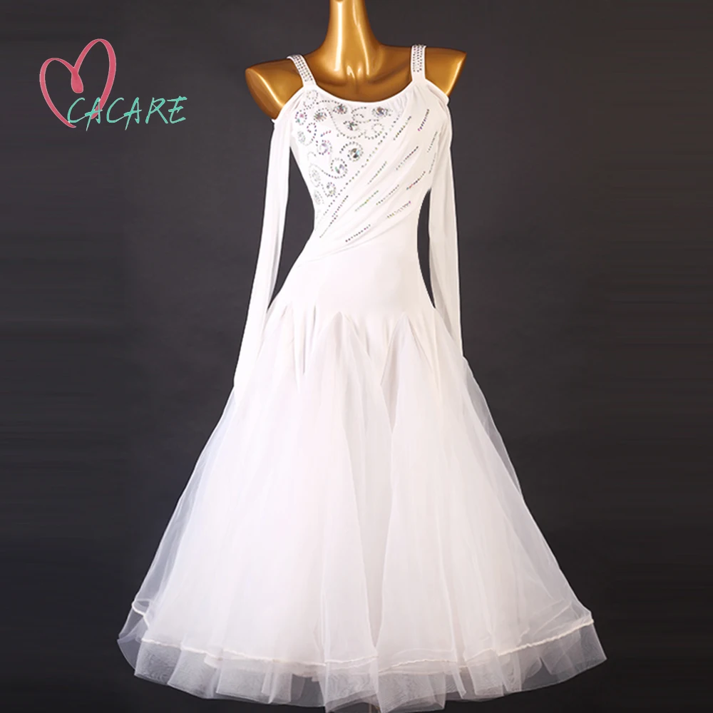 

2024 Ballroom Dress Dance Competition Party Dresses Standard Waltz Modern Stage Costume Women Customize 1300