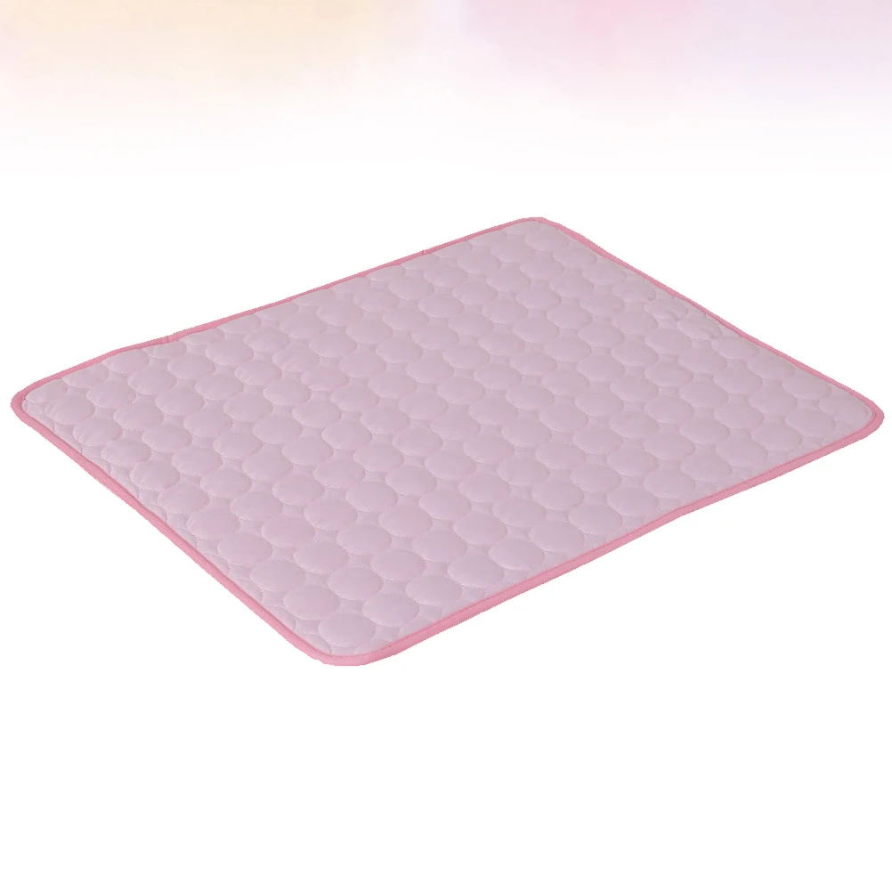 Summer Mat Cat Cool Dog Bed Mats Cooling Outdoor for Pets Small Feeding Dogs Travel