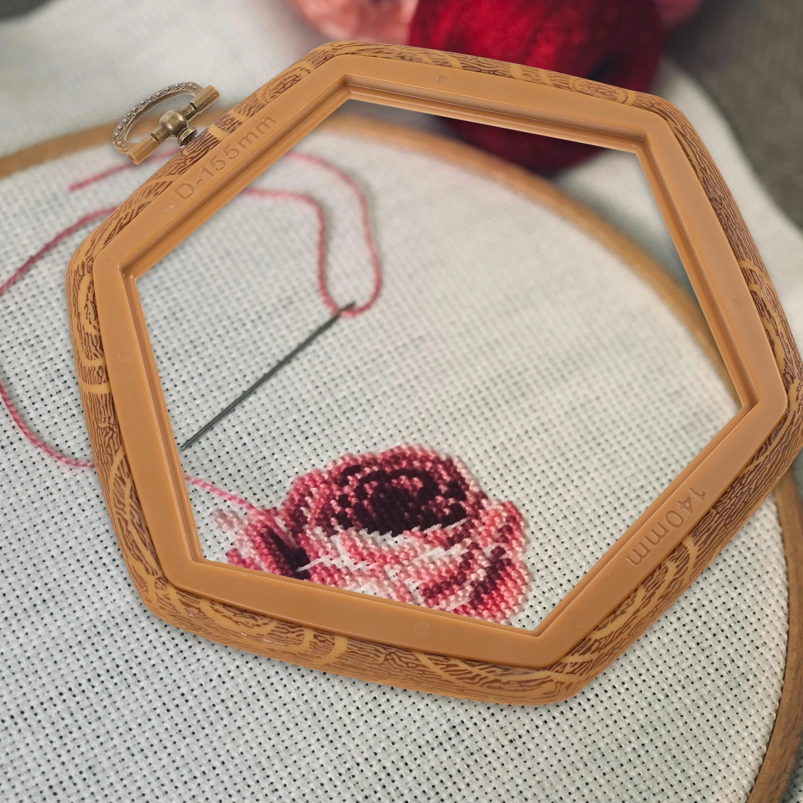 

3pcs Embroidery Hoop Set Vintage Cross Stitch Frames Reusable Round Circles For Craft Sewing Needlework Accessories