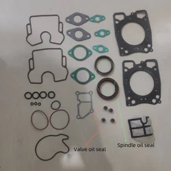 KIPOR KM2V80 CYLINDER LINER FIT KIPOR GENERATOR KDE12EA3 KDE12STA3 KDE12EA KDE12STA  OVERHAUL PACKAGE FULL SET OF GASKETS PARTS