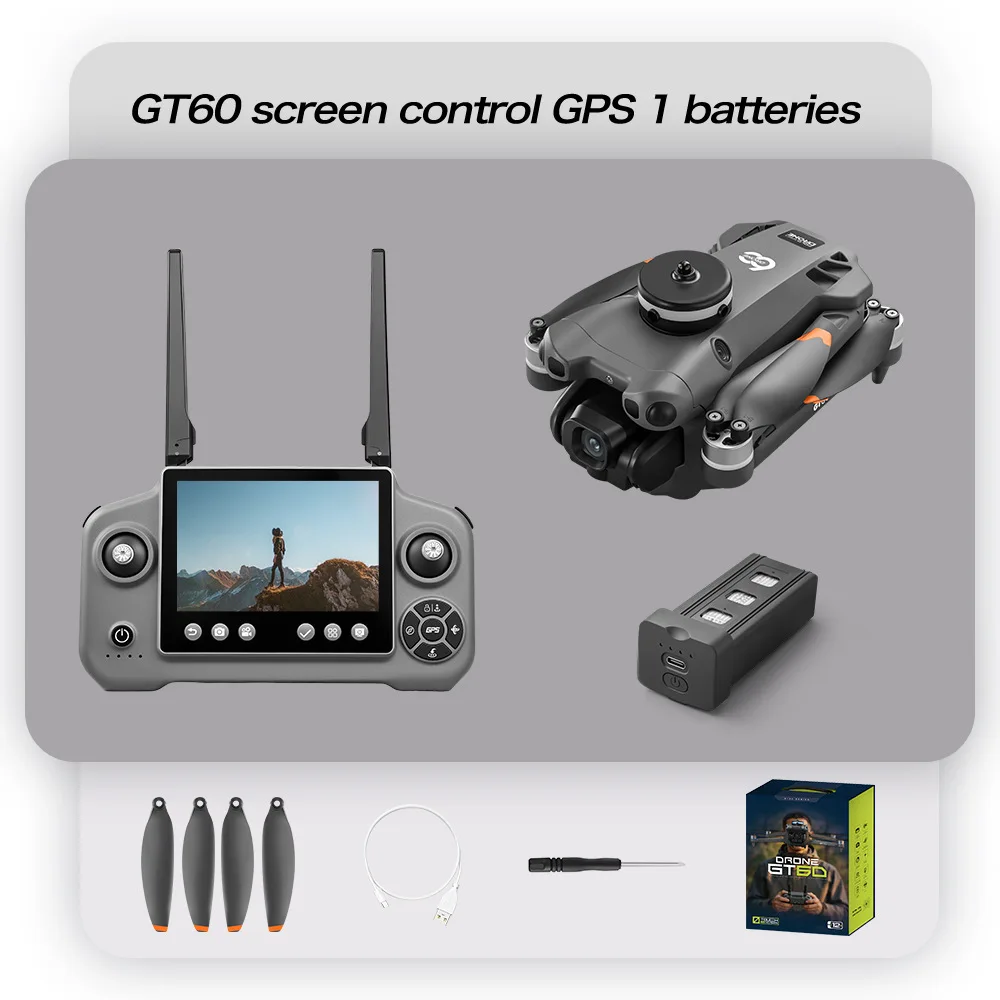 New GT60 GPS Drone High Definition Aerial Photography Quadcopter with Airdrop Obstacle Avoidance And Return Function for Outdoor - view 2