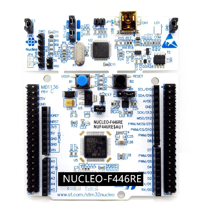 1PCS~2PCS/LOT NUCLEO-F446RE NUCLEO-64 STM32F446 Development board learning board