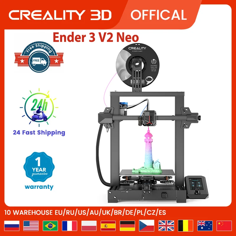 Creality FDM 3D Printer Ender 3 V2 Neo/Ender-3 S1/Ender-3 S1Pro/Ender-3 S1Plus/FDM Printer Impresora 3D Printer