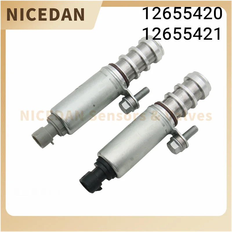 

12655420 Intake & Exhaust Variable Valve Timing VVT Solenoid For Chevrolet- Cobalt Captiva HHR Impala Malibu Pontiac 12655421