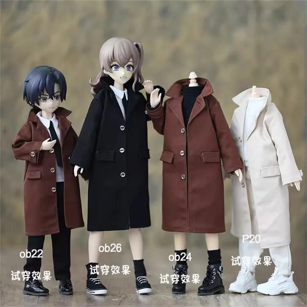 

OB22 OB24 Doll Clothes Coat Vest Shirt Overcoat Model Accessories P20 YMY23/25 BJD Body In Stock