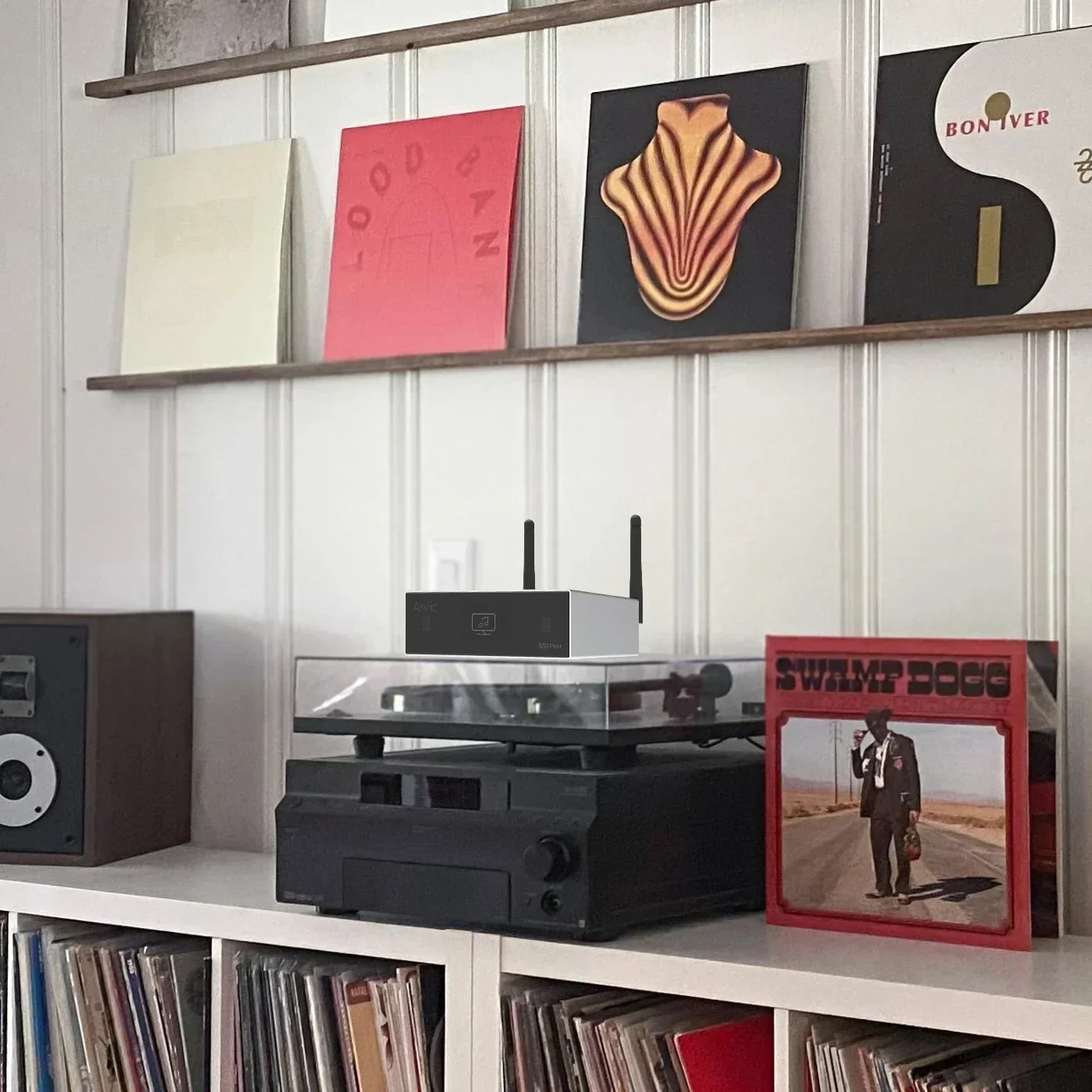 US.EU S50 Pro+ WiFi & AptX HD Preamplifier With ESS Sabre Dac AKM ADC Multiroom Airplay Tidal Internet Radio DLNA QPLAY UPNP