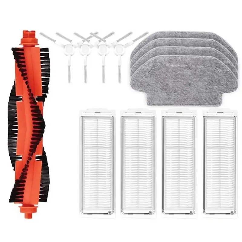 

BHTS-For Mi Robot Vacuum Mop 2S / Mop P/Mop Pro / XMSTJQR2S / STYTJ02YM Parts Main Side Brush Hepa Filter Mop