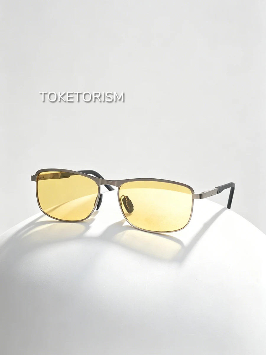 Toketorism Night Vision Glasses For Men Driving Eyeglasses For Women Polarized Sunglasses