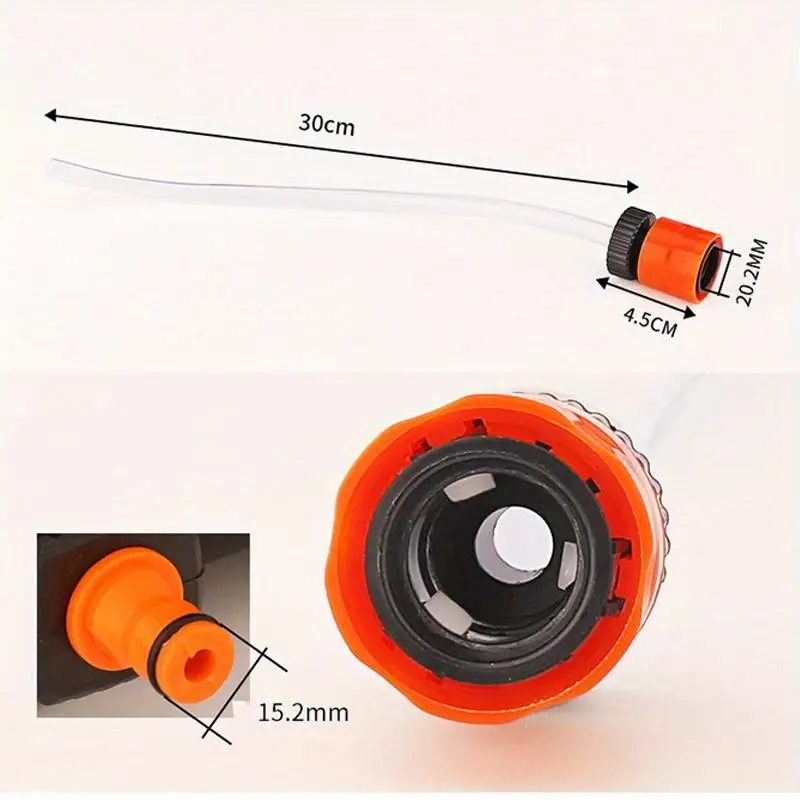 Adapter for Lithium Battery Washer Gun for Coke Bottle High Pressure Washer Hose Quick Connection Tool Wash Accessories view 4