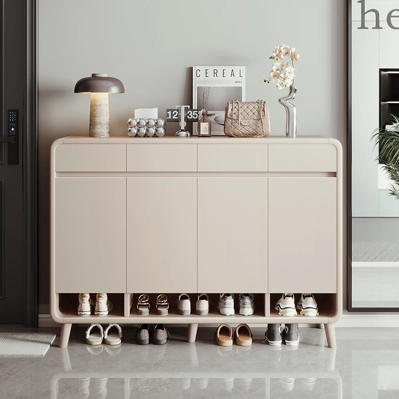

Storage White Shoe Cabinet Design Modern Beutiful Drawer Space Saving Shoe Cabinet Wood Tall Armario Zapatero Muebles Para Hogar