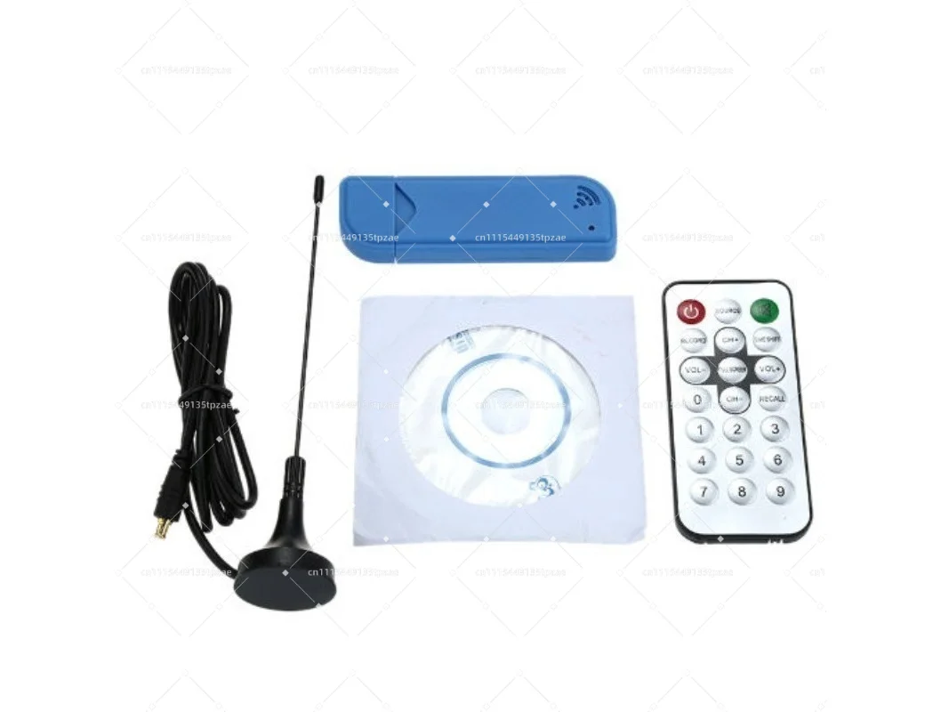 RTL2832 R820T USB2.0 SDR TV Tuner Stick DVB-T DAB FM Digital Receiver With Infrared Signal Accessory & Antenna
