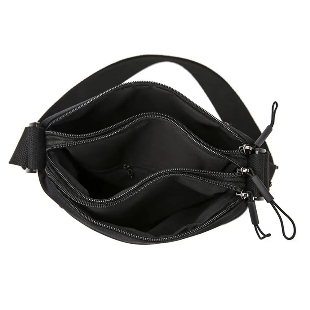 

Винтажная трехслойная нейлоновая сумка через плечо на молнии, парусиновый женский рюкзак, водонепроницаемая сумка-оксфорд в корейском стиле для девочек