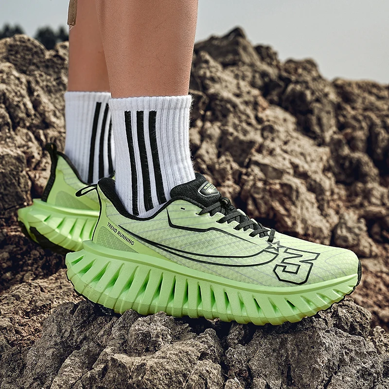 New hot summer essential 2025 neutral wearable high-top basketball shoes shock-absorbing non-slip sports shoes