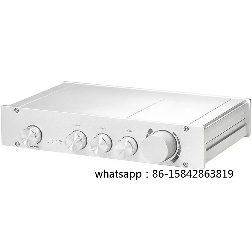 Middle and Bass Adjustment Bluetooth 5.0 Decoding Black / Silver L1/L1B Preamplifier  2.0/2.1 Channel Tone HIFI Preamp High