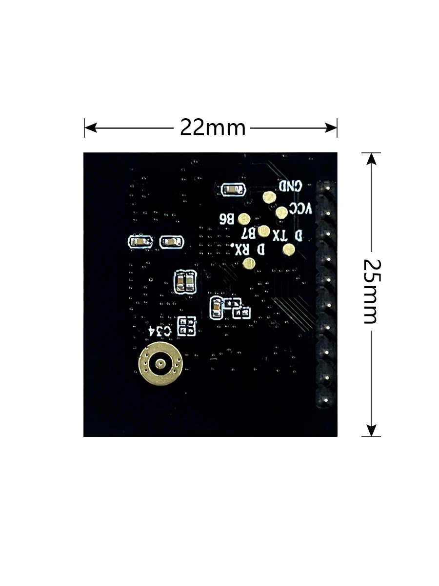 2.4G/5G Dual Band Two in One Module Ultra-low Power Consumption On-board Dual Antenna Serial Port Transparent Transmission