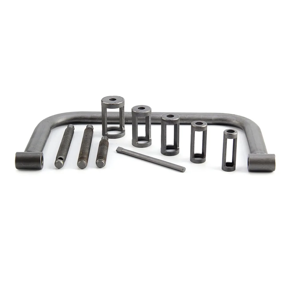 10Pcs Auto Compression Valve Spring Compressor Removal Installation Tool C Clamp Service Kit Valve Spring Removal Tool For ATV