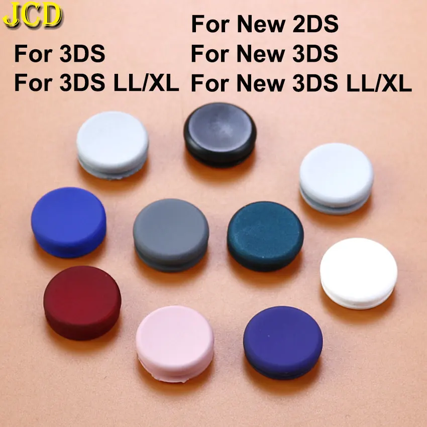 

JCD 1pcs Analog Joystick Rocker Cap Thumb Stick Grip Cover Controller Circle Pad Button For 2DS 3DS New 3DS LL XL