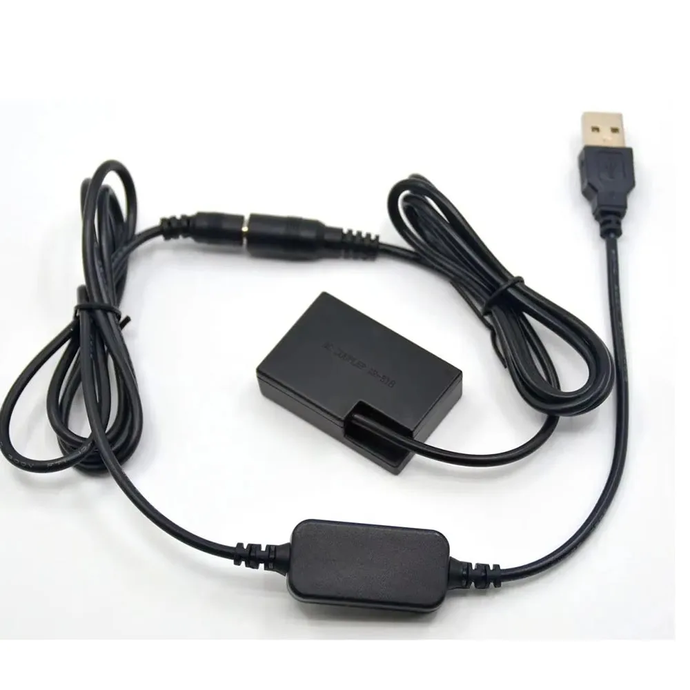 LP E17 Dummy Battery DR-E18 DC Coupler USB DC Cable Kit Supply for Canon EOS 750D Kiss X8i T6i 760D T6S 77D 800D 200D Rebel SL2