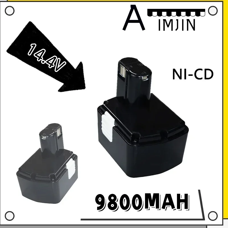 

NEW NI-MH 9800mAh Rechargeable Battery for Hitachi EB1414S EB14B EB1412S 14.4V EB14S DS14DL DV14DL CJ14DL DS14DVF3