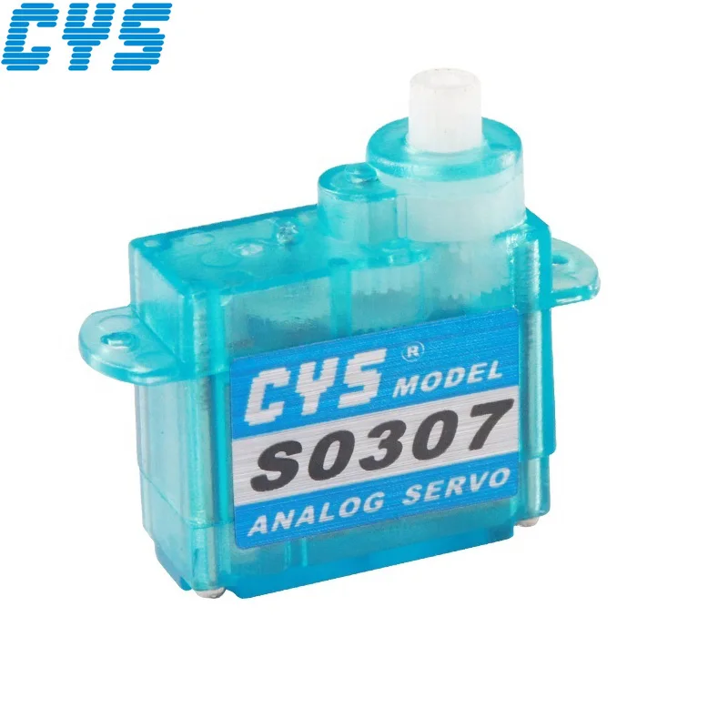 1 / 2 / 5 / 10 / 20pcs CYS-S0307 3.7g Micro Mini 0.8kg Torque Analog Plastic Gear Coreless Servo for RC Car and Airplane