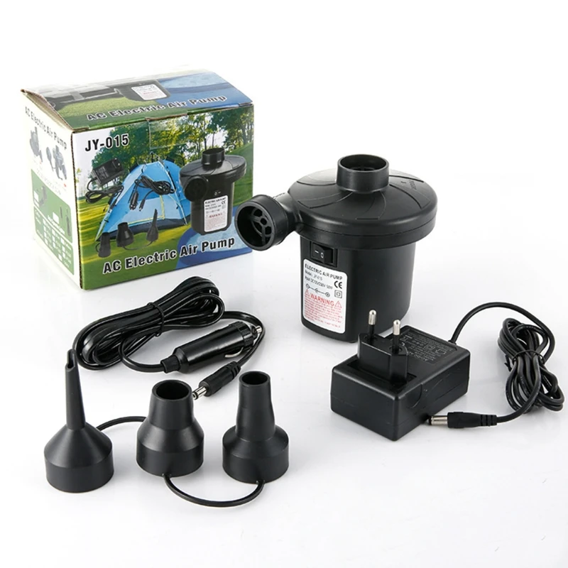 

Y1UB 2 In 1 Vacuum Electric Air Inflator 280L/Min USB Rechargable for Pool Boat Raft Airbeds Home Outdoor Travelling 12V