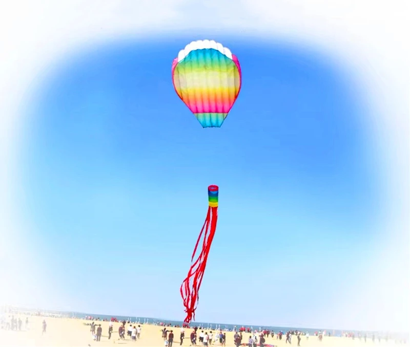 Large inflatable kite hot air balloon kite flying for adults professional kites windsock inflatable show kite outdoor games koi