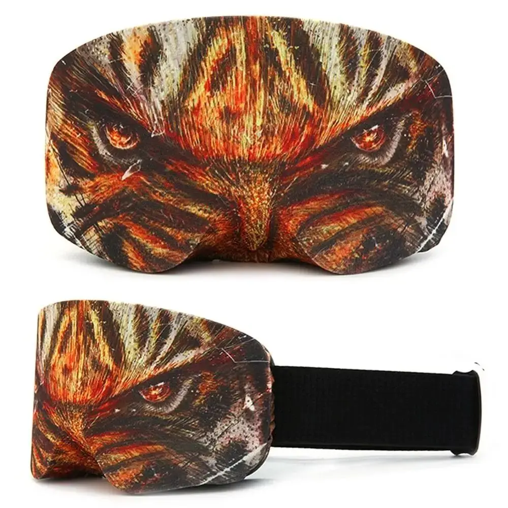

Dust-proof Ski Glasses Cover Protective Gear Elastic Stretchy Skiing Eyewear Covers Skiing Lens Cool Design