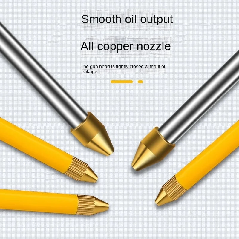 Oil Can Lubrication Metal High Pressure Pump Grease Guns Bottle Car Repair Tool 250ml High-pressure Oil Gun Filling Pot Manual