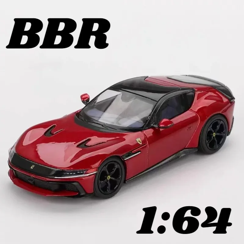 bbr-1-64-premium-sports-car-12-cilindri-rosso-die-casting-alloy-car-model-a-gift-desktop-ornament-that-boys-like