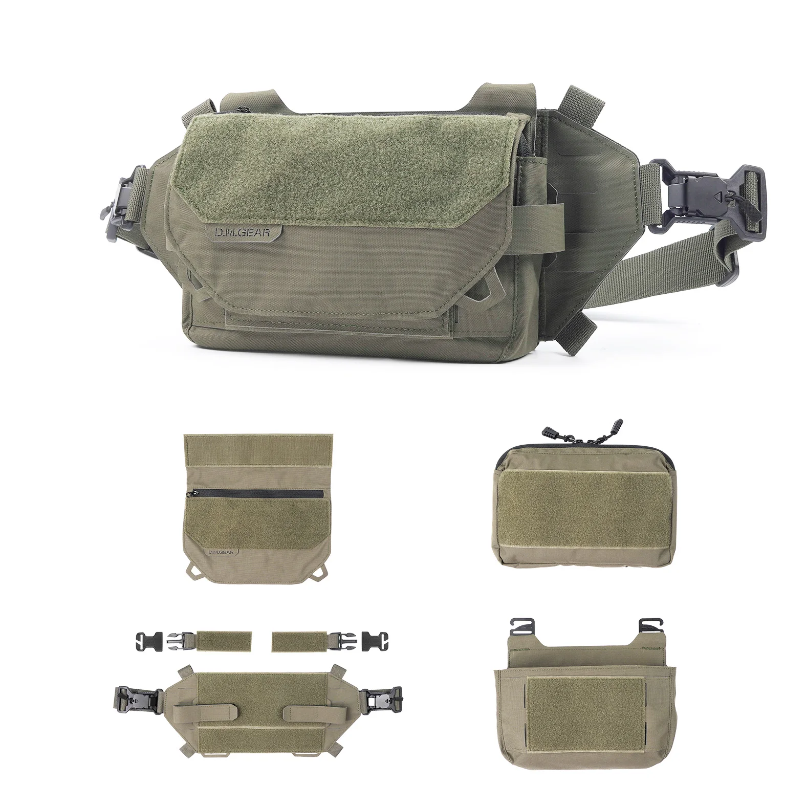 Dmgear 1120xオリジナルの多機能ウエストバッグタクティカルチェスト