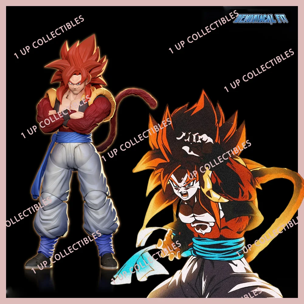 

Demoniacal Fit Super Saiyan 4 Gogeta Фигурка Dragon Ball Z GT 3,0 Фигурка SHF SSJ4 Gogeta Аниме Коллекционная модель игрушки