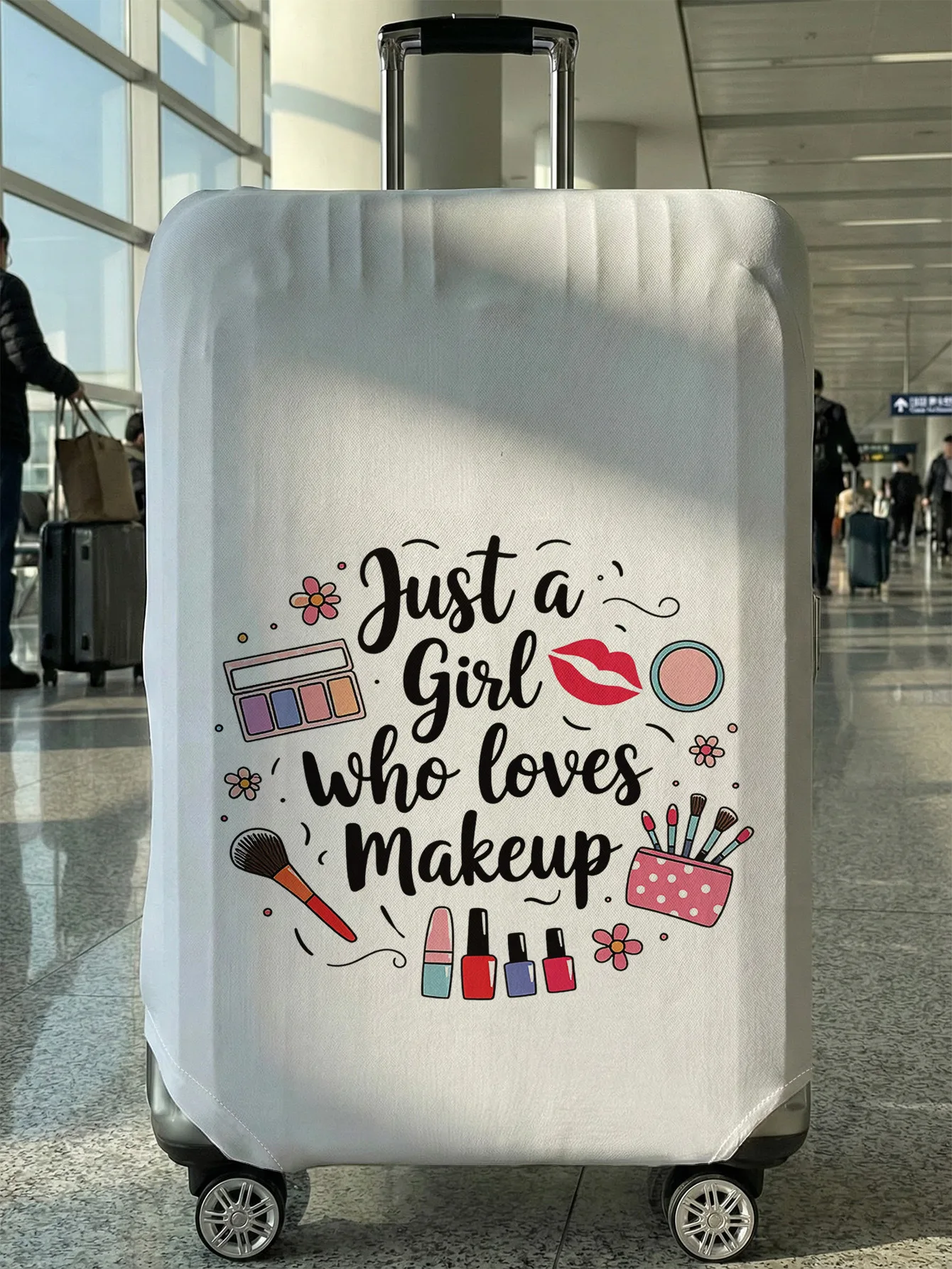 Makeup element luggage protection cover, suitable for 18-32 inch luggage covers, luggage handle gloves, travel accessories
