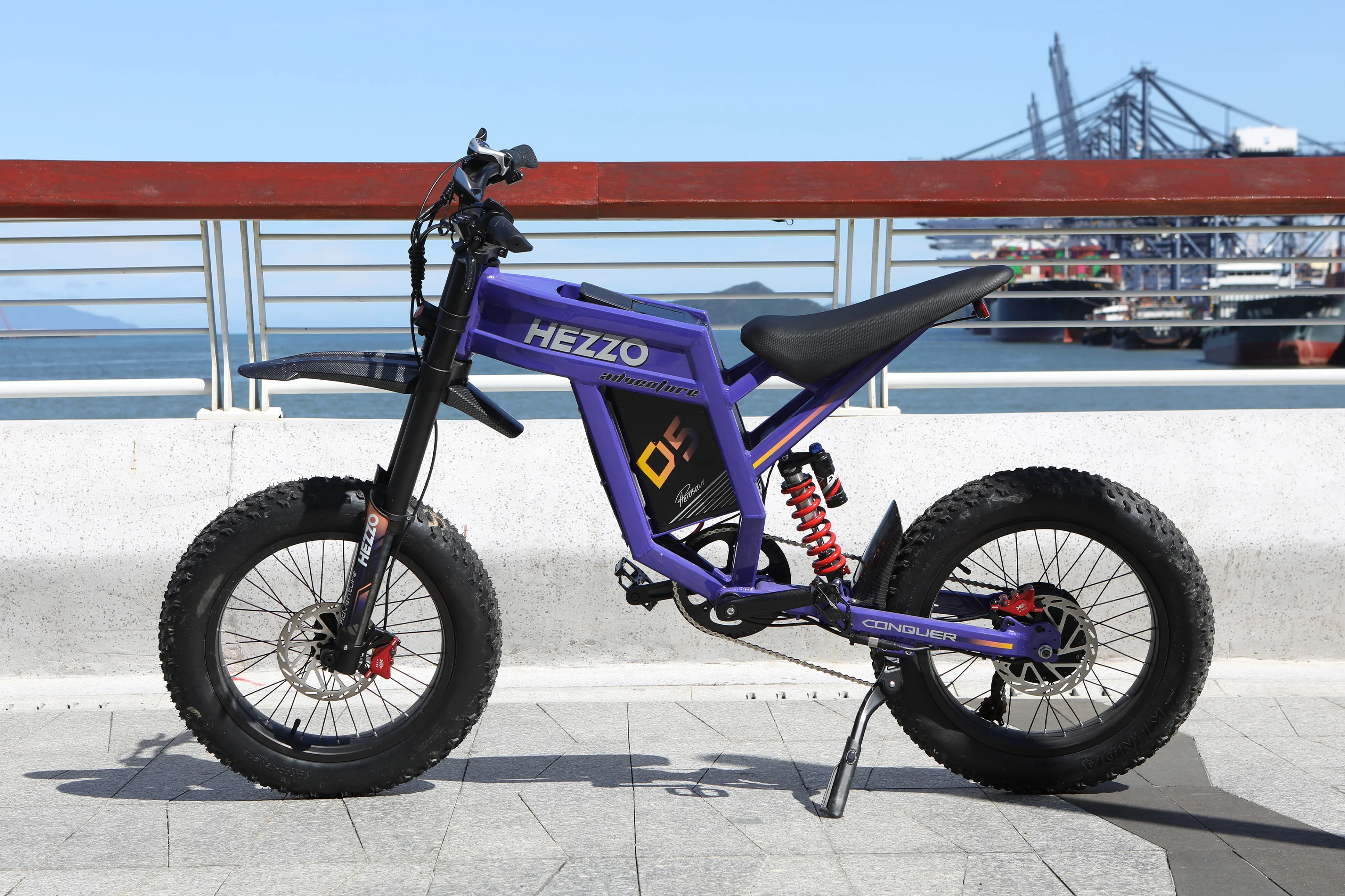 60V 3000W Rear-Drive Electric Off-Road Motorcycle 20 Inch 30Ah Aluminum Lithium Battery CE GCC Adult
