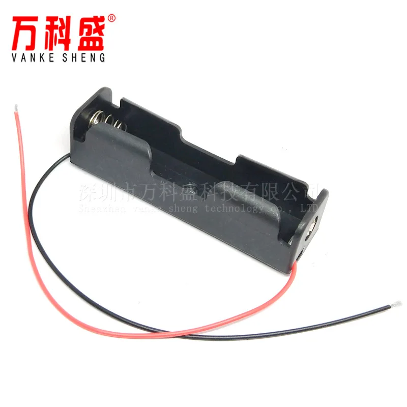 18650 Battery Holder 1 2 3 4 Slots Charging Base Series with Thick Wires for DIY Electronics Projects Power Supply Storage