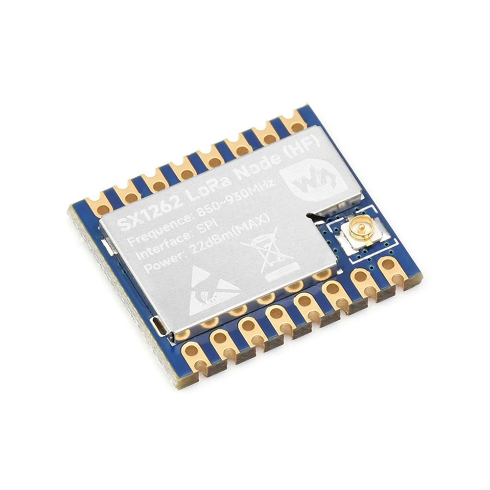 Waveshare Core1262-HF Lora Module Remote Communication Sx1262 Anti-Interferentie Lora Chip Module Voor Sub Ghz Hf Band