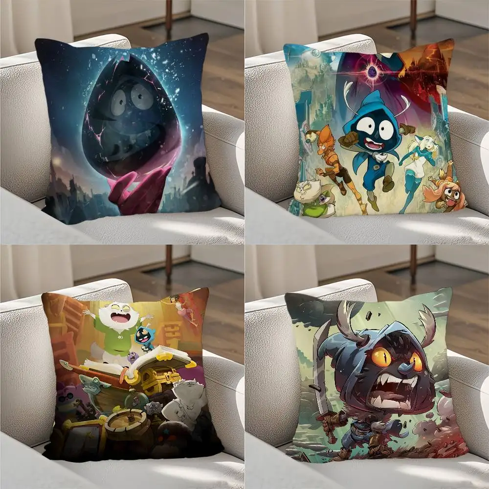 

G-Game D-Dofus Pillow Case Luxury Double-sided For Car Pillows 45x45 Cushions Cover Home And Decoration Sofa Pillowcase 50x50