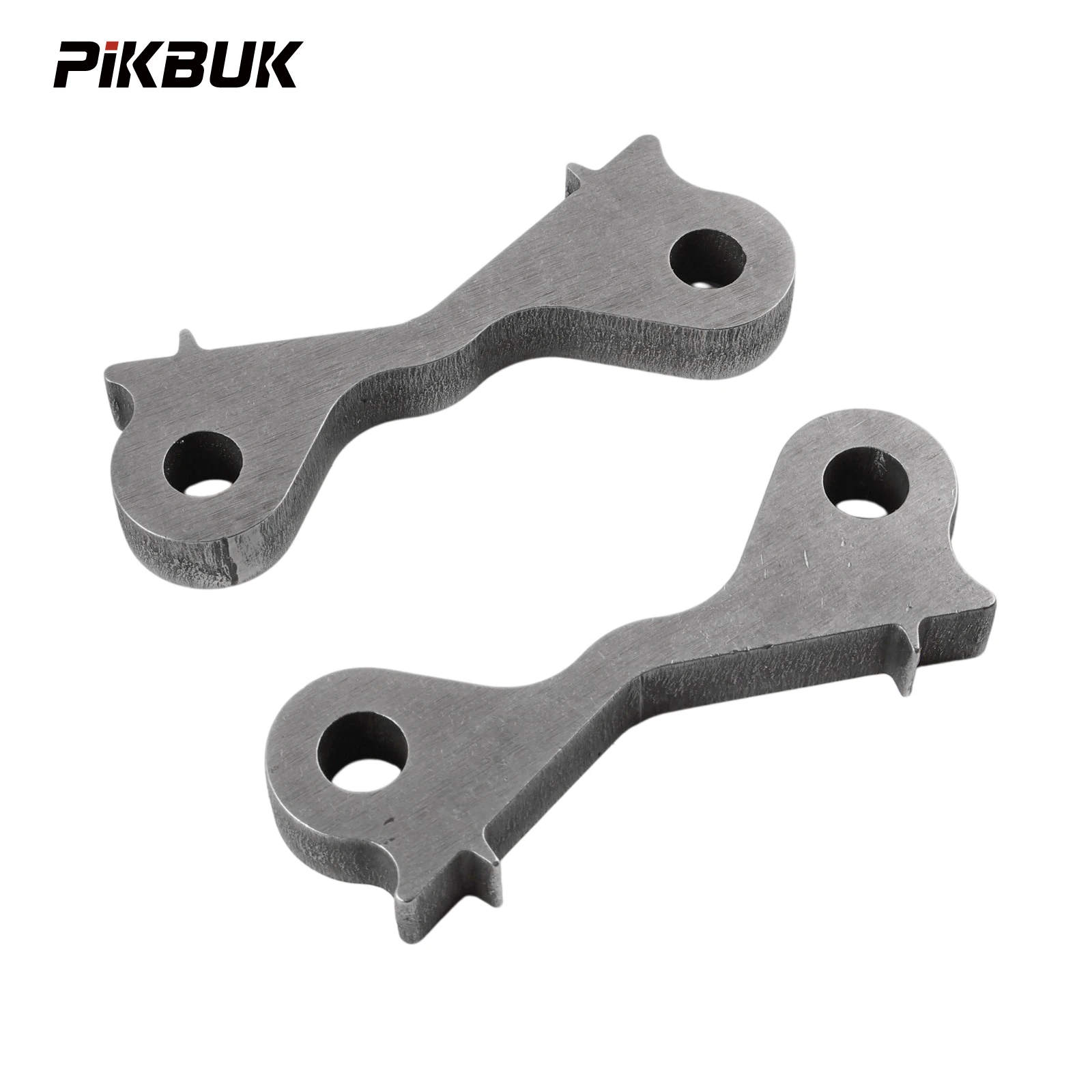 PIKBUK 2PCS Weld-on Drift Twin Brake Calipers Adapter For BMW E46 E36 323i 325i 328i 330i High-Strength Steel
