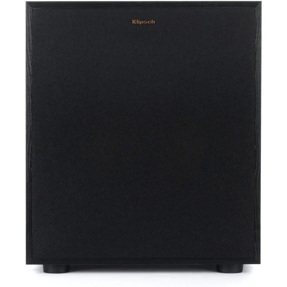 R-100SW 10インチサブウーファー、驚異的な重低音とオールデジタルアンプ、14.5インチ x 12.5インチ x 16.4インチ