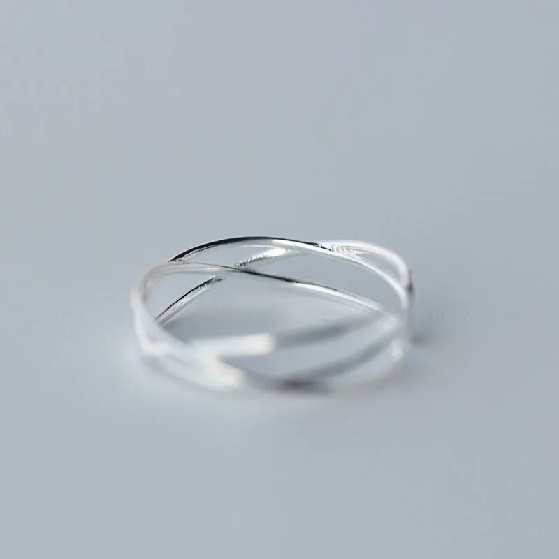 TrustDavis 100% 925 Sterling Silver Fashion Women Jewelry Hollow Cocktail Ring Sizable 5 6 7 Girls Xmas Gift DS482