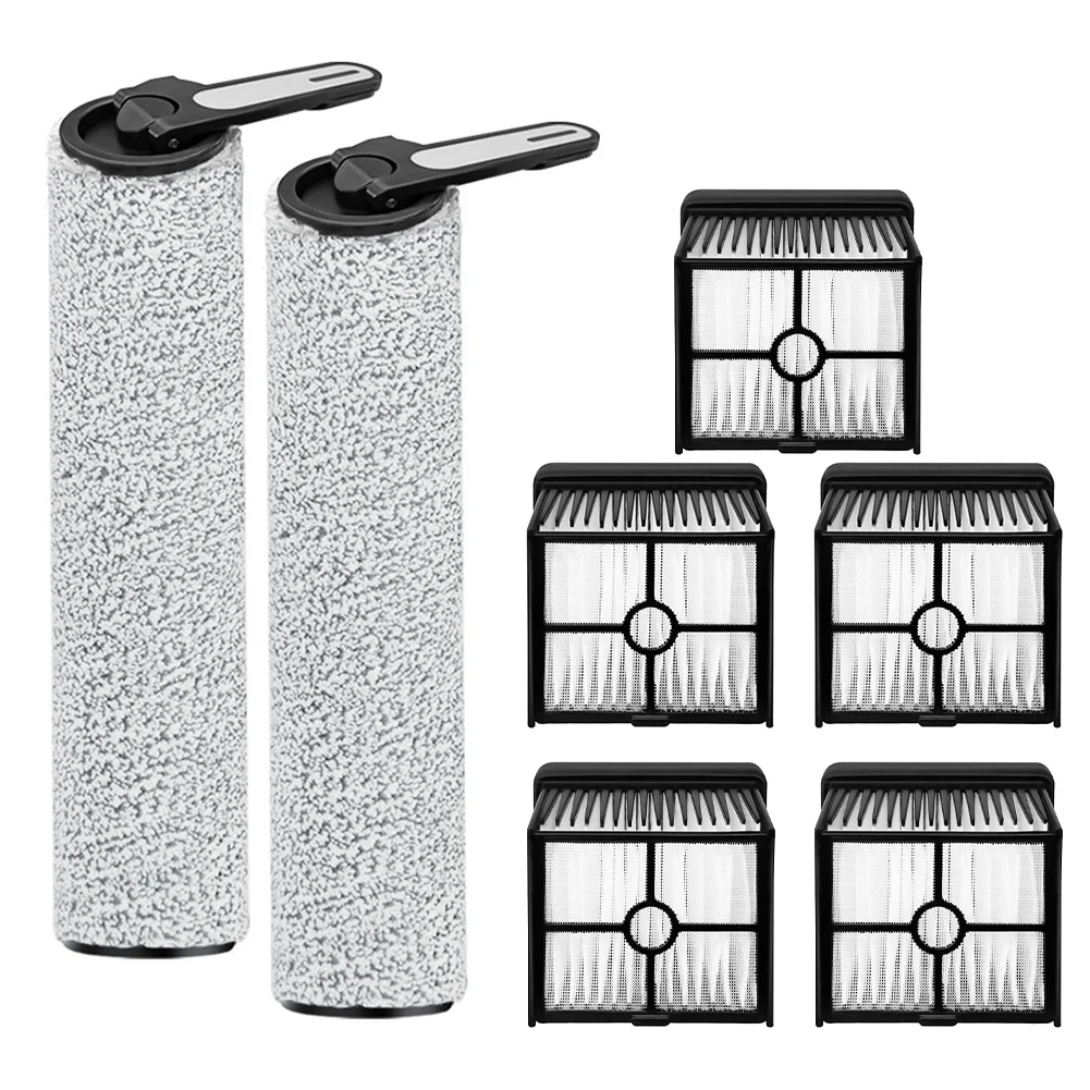 

Replacement Roller Brush Bar with HEPA Filters Compatible with For Lubluelu BVC-T8A Wet and Dry Vacuum Cleaner