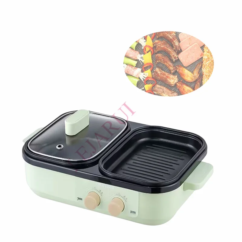 

Multifunction Electric Cooker Hotpot Barbecue Grill Griddle Egg Omelette Frying Pan Stove Crepe Oven Pancake Pie Baking Roaster