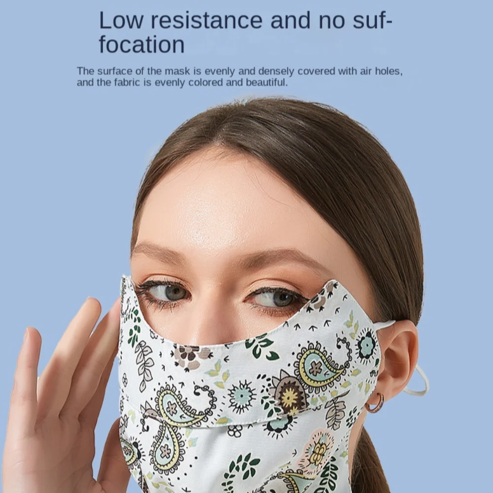 Summer Suncreen Mask Gift Protect Neck Breathable Mask Anti-uv Neck Wrap Riding Mask Four Seasons