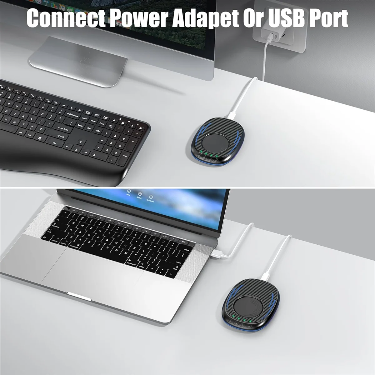 Mouse Mover Undetectable with Timer, Silent Mouse Jiggler with ON/Off Switch, Mouse Wiggler to Keep Computer Alive-Black