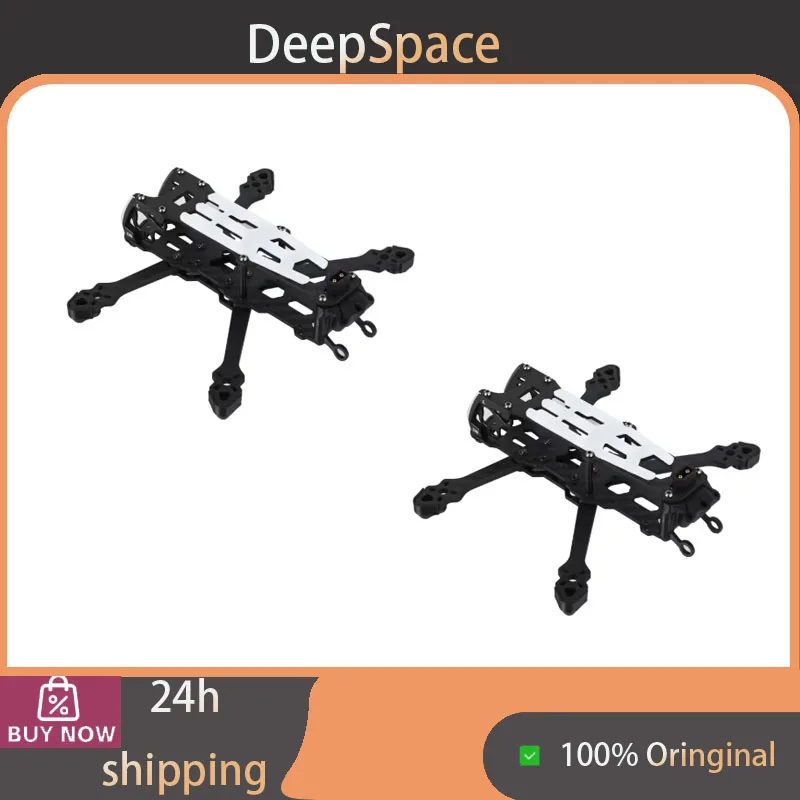 DeepSpace SEEKER3 3 Inch FPV Drone Frame Kit | 139mm Wheelbase 3.5mm Thick Arm Lightweight Frame for DJI O4 PRO & O3 Air Unit RC