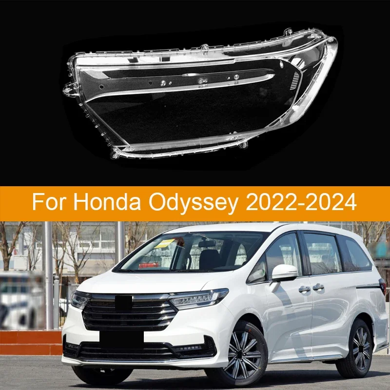 

Auto Head Light Caps For Honda Odyssey 2022 2023 2024 Car Headlight Cover Lampcover Lampshade Glass Lens Case Headlamp Shell