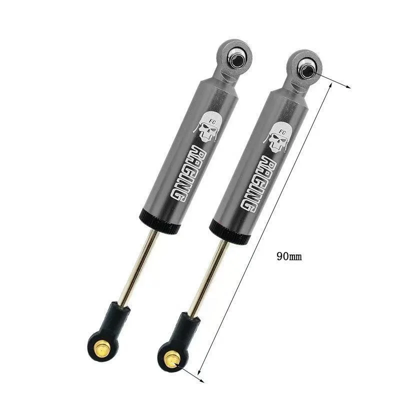 2-Piece 100mm Shock Absorber Internal Spring Damper for 1/10 Model Climber AXIAL SCX10 TRX-4 TRX4 SUV