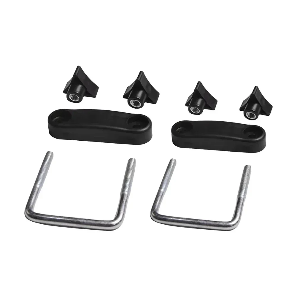 U Bolt Roof Rack Clamps Car Luggage Rack Clamp For Inner Diameter 6cm/8cm Luggage Frame Retainer Clip For Most Cars