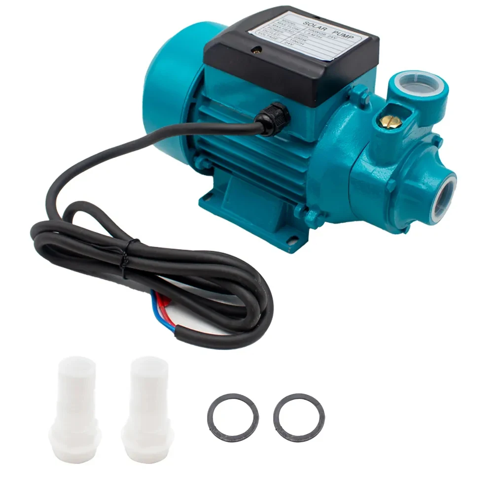 QB60 DC 12V 24V Vortex Self-Priming Pump Large Flow High Lift Centrifugal Solar Pump Water Pump